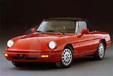 Alfa Romeo Duetto Spider Rossa - front view
